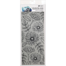 HUR78159 Simon Hurley create. Slimline Stamps Fresh Cut Flowers