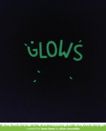 LF1577 Lawn Fawn Embossing powder Glow in the Dark