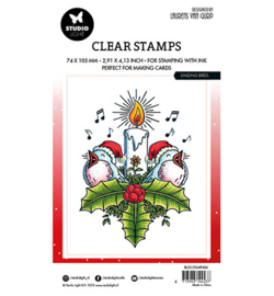 BL-ES-STAMP484 - Singing birds By Laurens nr.484