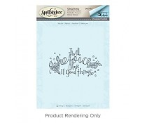 DSC-037 Spellbinders Rejoice 3D Shading Stamp