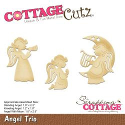 085788 CottageCutz Dies Angel Trio 1.2" To 2.5"