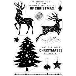 520952 Hero Arts Clear Stamps Wonder & Magic Of Christmas 4"X6"