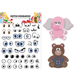 491 200 006 Dutch DooBaDoo Sticker Art Eyes