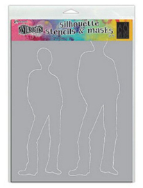 DYS75370 Ranger Dylusions Stencils Silhouette Tom
