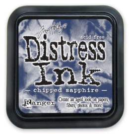 TIM27119 Distress Inkt Pad Chipped Sapphire