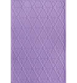 SL-ES-EMB06 -SL 3D Embossing Folder Double diamond stripes Essentials nr.06