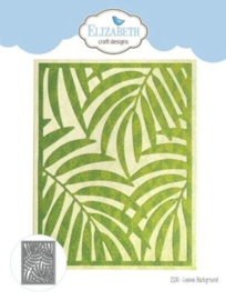 EC2130 Elizabeth Craft Designs Jungle Party Dies Leaves Background