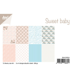 6011/0631 Papier Set Design Sweet baby