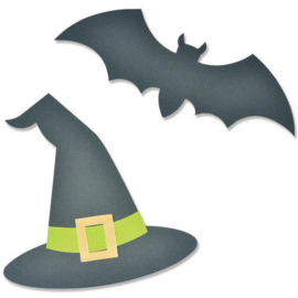 665965 Sizzix Bigz Plus Die - Hat Bat & Buckle Jennifer Ogborn