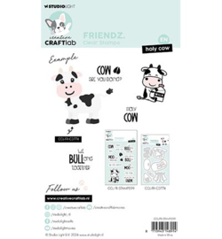 CCL-FR-STAMP599 Craftlab Holy cow Friendz nr.599