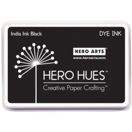 081868 Hero Arts Dye Ink Pad India Black