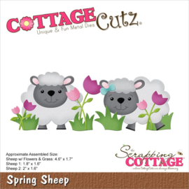 CC1006 CottageCutz Dies Spring Sheep