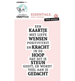 CCL-ES-STAMP724CraftLab  Lieve wensen Essentials nr.724