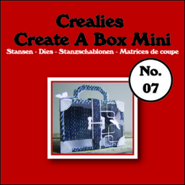 115634/1907 Crealies Create A Box Mini no. 07 Koffer