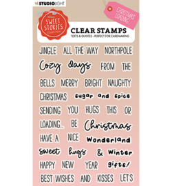 SL-SS-STAMP295 - Quotes small Christmas loading Sweet Stories nr.295