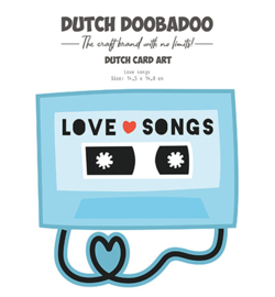 470.784.199 Dutch DooBaDoo Card-Art Love songs