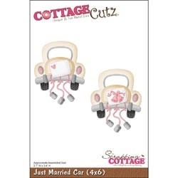 325520  CottageCutz Just Married Car