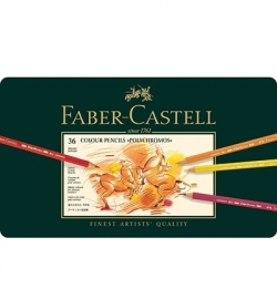 110036 Faber Castell Polychromos set FC Polychromos Metalen etui a 36st