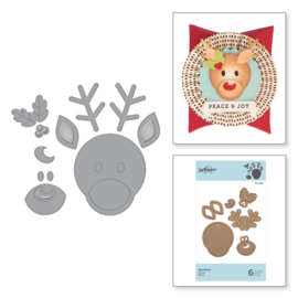 S3358 Spellbinders Shapeabilities Die D-Lites Reindeer