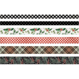 TH94004 Idea-Ology Design Tape Christmas 6/Pkg