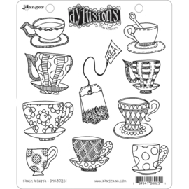 DYR80251 Dyan Reaveley's Dylusions Cling Stamp Collection Fancy A Cuppa