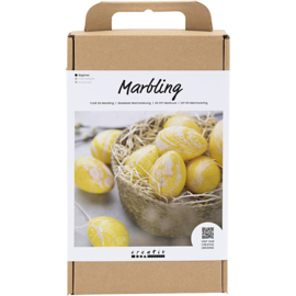 977535 Creativ Company Hobbyset Marmer, roze, geel