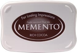 407312 Memento Full Size Dye Inkpad Rich Cocoa