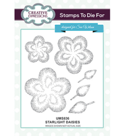 UMS836 To Die For Stamp Starlight Daisies