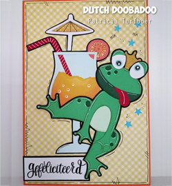 470.713.875 Dutch DooBaDoo Card Art Built up Kikker