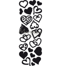 CR1460 Marianne Design Craftables Punch die Sweet Hearts