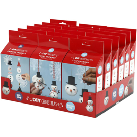 100769 Silk Clay Schattige en grappige sneeuwpoppen, 18 set
