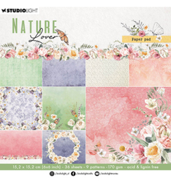 SL-NL-DPP148 StudioLight Pad Scrap paper pad Nature Lover nr.129