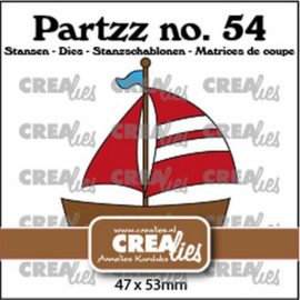 CLPartzz54 Crealies Partzz Zeilboot