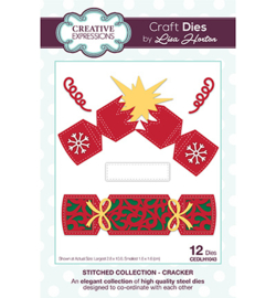 CEDLH1043 The Stitched Collection Cracker