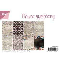 6011/0550 Papier Set Flower Symphony A4