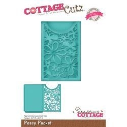 369672 CottageCutz Elites Die Posey Pocket, 2.4"X3.6"