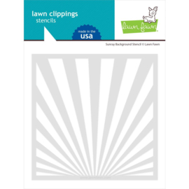 LF2894 Lawn Clippings Stencils Sunray