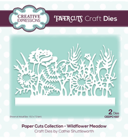 CEDPC1037 The Paper Cuts Collection Wildflower Meadow