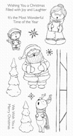 SY-63 Christmas Carols Clear Stamps