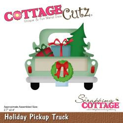 540403 CottageCutz Die Holiday Pickup Truck 2.7"X2.4"