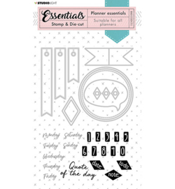BASICSDC51 Studio Light Stamp & Die-cut Essentials  nr.51