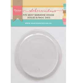 LR0064 Marianne Design Shaker Windows, Circles 65 mm