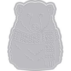 106218 Hero Arts Paper Layering Dies Bear With Frame