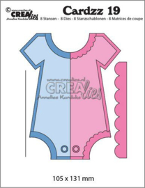 115634/5119 Crealies Cardzz no 19 Romper