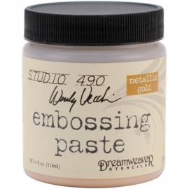 Studio 490/Wendy Vecchi embossing pasta