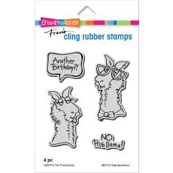 560377 Stampendous Cling Stamp No Probllama