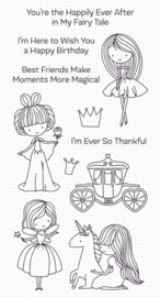 CS-535 My Favorite Things Pretty Princess Clear Stamps