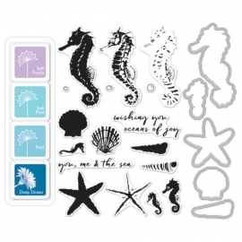 425696 Hero Arts Color Layering Bundle Seahorse