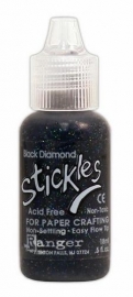 STK-BDIA Stickles Glitterlijm Black Diamond