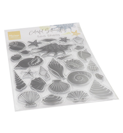 CS1061 Marianne Design clear stamp Sea Shells